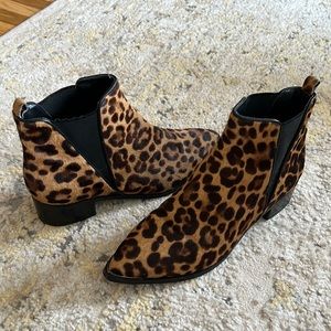 leopard booties